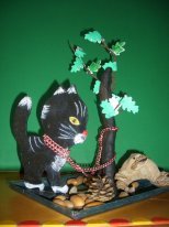 Кот ученый все ходит по цепи кругом.